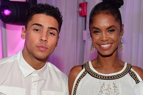 Quincy Brown and Kim Porter
