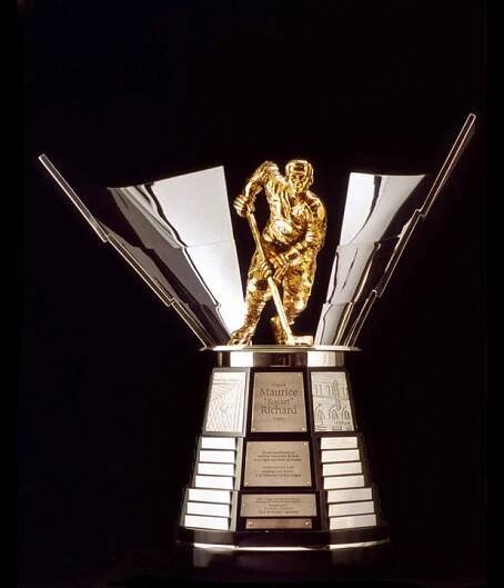 Seznam vítězů Maurice Richard Trophy