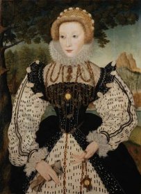     Unknown woman, formerly known as Mary, Queen of Scots,    by Unknown artist,    circa 1570,    NPG 96,    © National Portrait Gallery, London