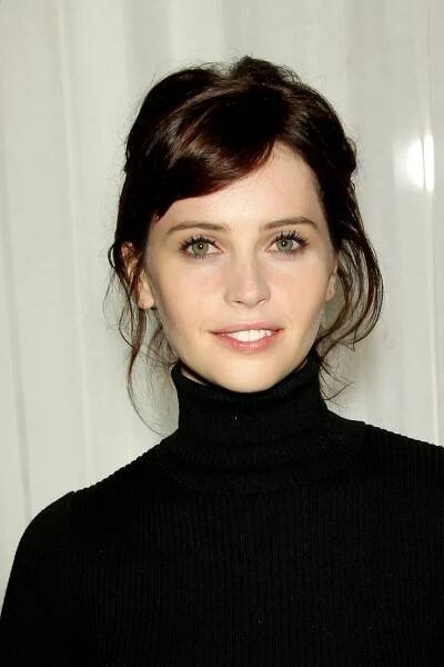 Felicity Jones at The Theory of Everything Luncheon in New York, October 2014. Description from p...
