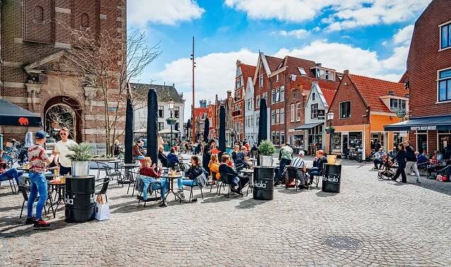 buitenterras in hoorn