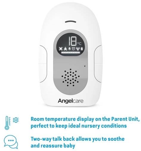 Angelcare AC127 Monitor dechu a elektronická audio chůvička - Angelcare - Monitory dechu - Malvík.cz