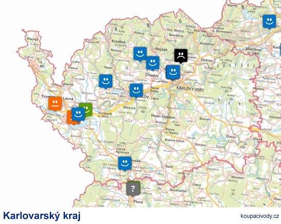 Po koupání v přehradě má 50 lidí vyrážku! MAPY KVALITY VODY