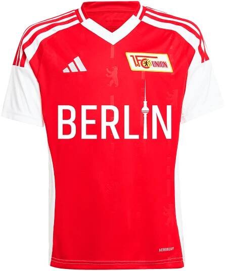 adidas 1. FC Union Berlin Trikot Home 2024/2025 Kids Rot