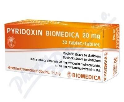 Pyridoxin 20mg tbl.30