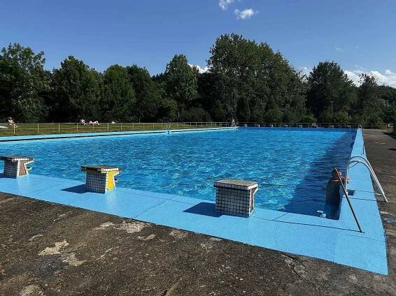 Koupaliště v Klatovech.