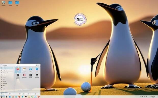Running the KDE Plasma desktop
