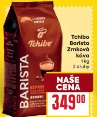 Akce na Tchibo Barista v Bille