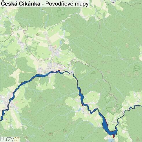 Česká Cikánka - mapy | Kurzy.cz
