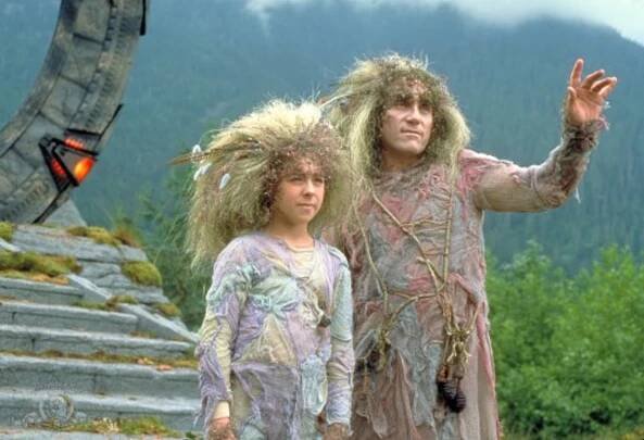 Addison Ridge, Armin Shimerman - Hvězdná brána - Noxové - Z filmu