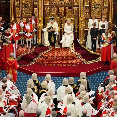 Charles Delivers A ‘King’s Speech’ He Probably Disdained
