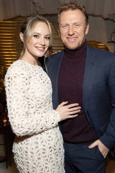 Danielle Savre and Kevin McKidd attend Walt Disney Company Post-Emmys Celebration on Jan. 15, 2024, in Los Angeles.