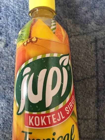 Podrobné informace o potravině Jupí Koktejl sirup