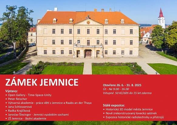 Zpřístupnění zámku v Jemnici | TIC Jemnice