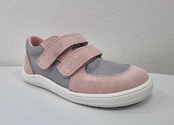 Baby bare shoes Febo Sneakers Grey/Pink