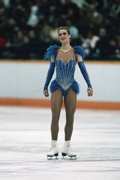 Krasobruslařka Katarina Witt