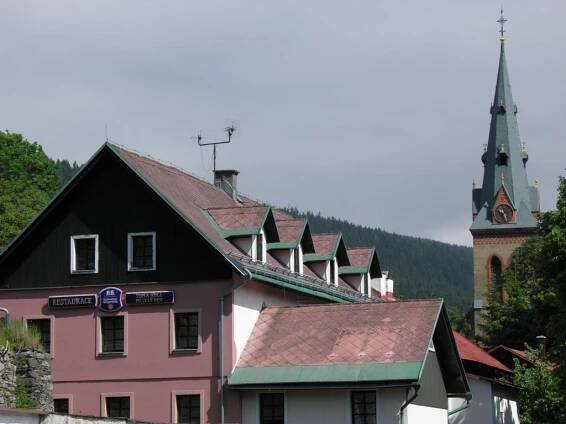 Pension Lípa Horní Maršov Exteriér fotografie
