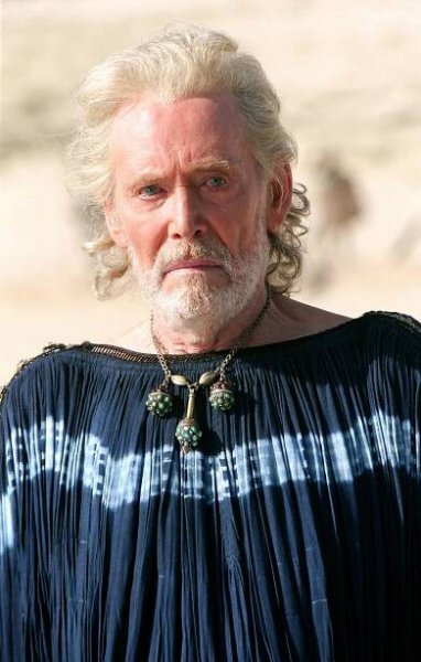 Peter O'Toole in Trója (2004)