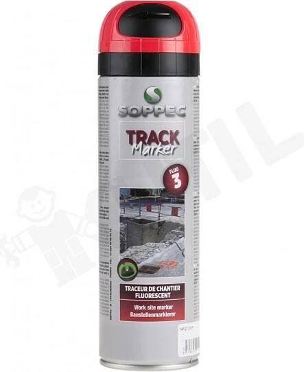 Soppec Sprej značkovací 500ml - červená