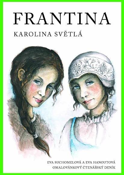 Frantina, literární omalovánky, Blanka Kučerová - Krajina Omalovánek
