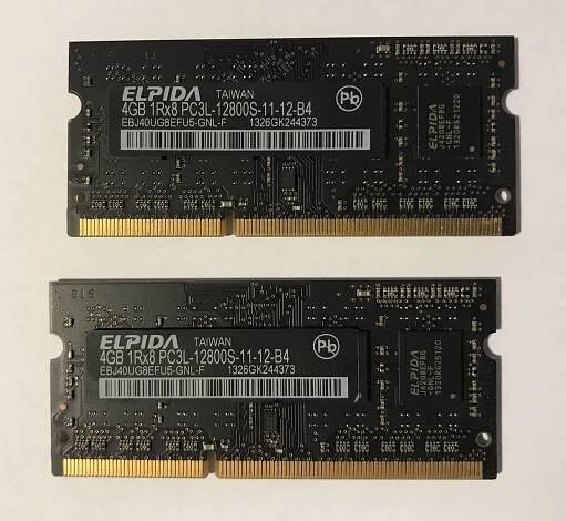 Prodám RAM pre iMac 2x4GB – 1600MHz DDR3 za 50 EUR - 11/2018 - Apple Bazar