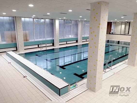 Školní bazén ZŠ Arménská - Realizace | G-Team INOX SERVIS Bazény