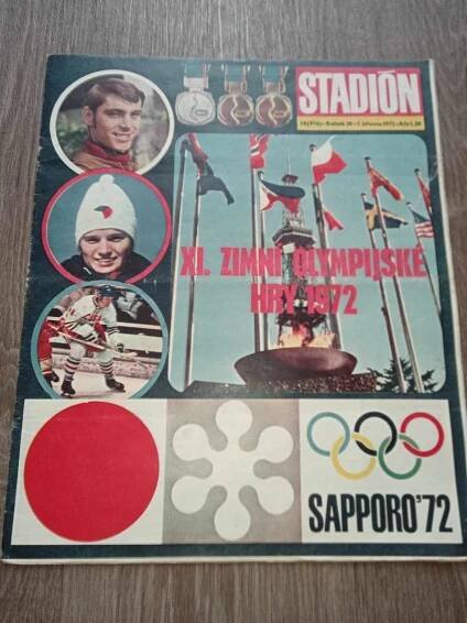 Časopis Stadion - speciál k zimním Olympijským hrám Sapporo 1972 - Sběratelství