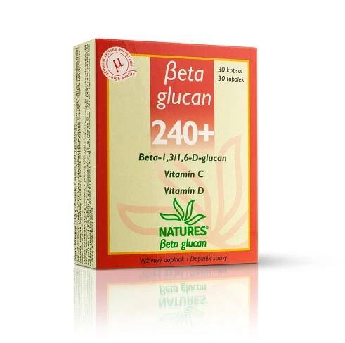 Beta glukán 240mg+vit.D 30 tabliet