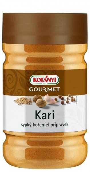 Koření kari jemné 590g dóza KOT - složení a výživové údaje 35