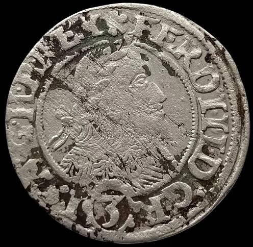 3 krejcar 1650 Ferdinand II. Vratislav