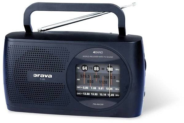 Přenosný rádio přijímač Orava T-120 B