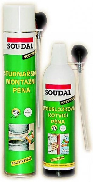SOUDAL pěna montažní studnařská 750ml