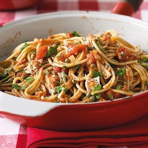 Cestoviny so zelenin. omáčkou - Pasta Mika