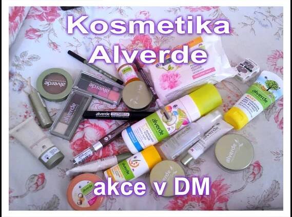 Přírodní kosmetika Alverde - mega recenze od LU ;-)