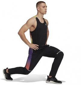 Black/Multi - adidas - Own The Run Jogging Pants Mens