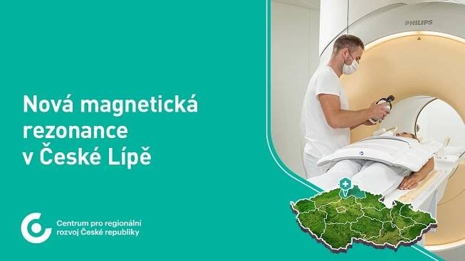 Magnetická rezonance v Nemocnici s poliklinikou Česká Lípa, a.s.