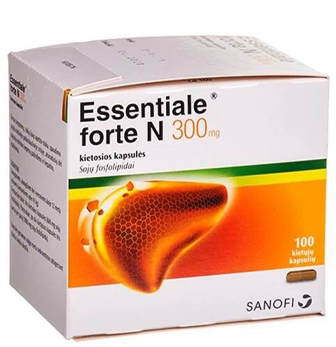 Essentiale Forte N caps - European OTC medicines. Delivered
