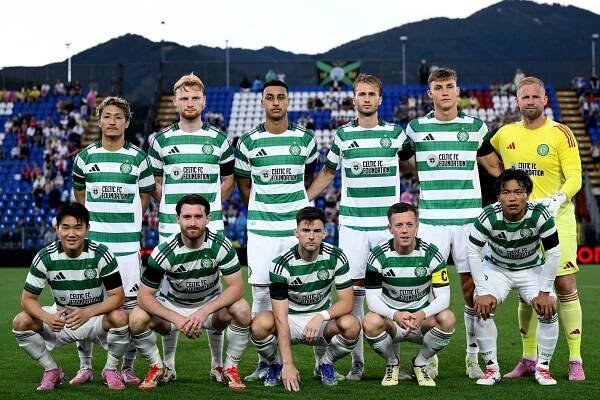 Celtic FC team photo.