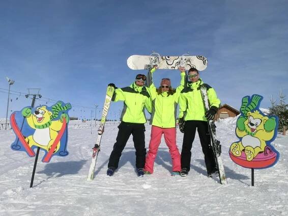 Ski areál Boží Dar - Novako - ubytování, počasí, online webkamera, otevírací doba, akce