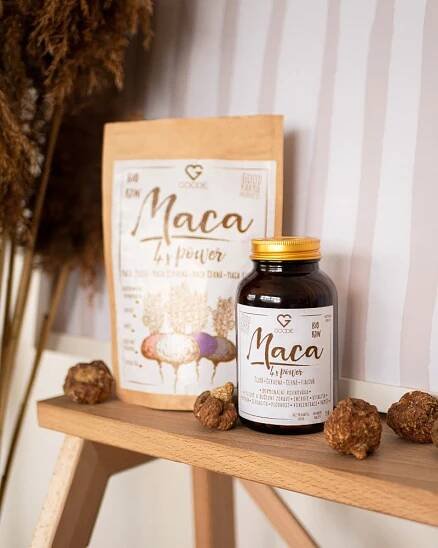 Maca KAPSLE 4x Power BIO 150 ks :: GOODIE