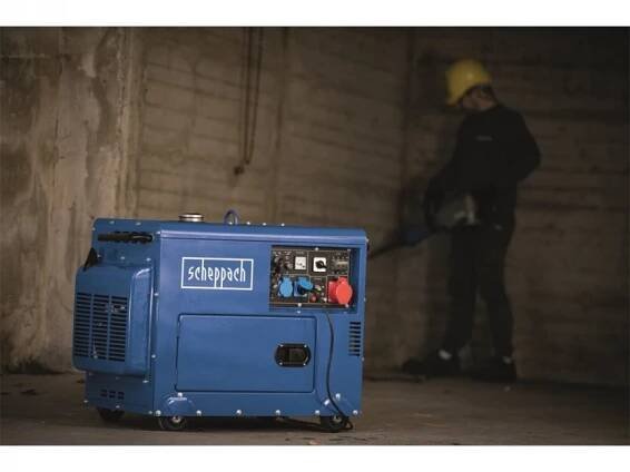 Dieselová elektrocentrála Scheppach SG 5200 D