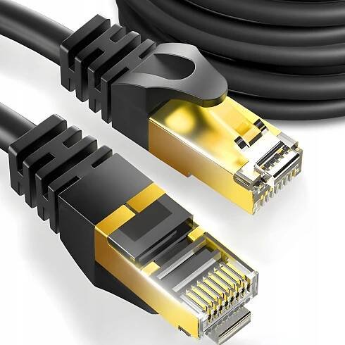 SIEŤOVÝ KÁBEL LAN RJ45 CAT 6A INTERNETOVÝ KÁBEL UP ROUTER KRÚTENÁ DVOJLINKA 15 M
