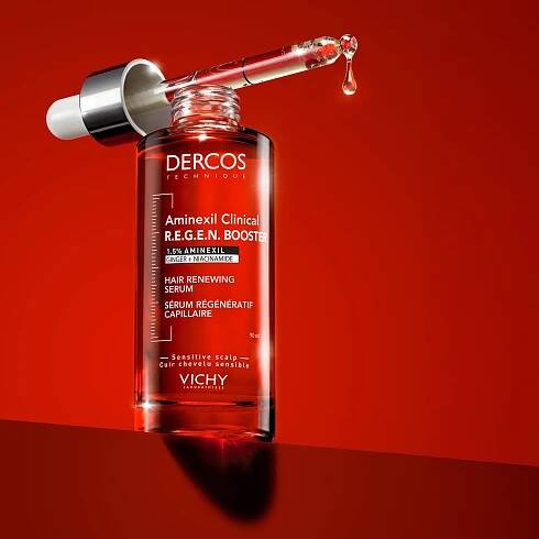 Vichy DERCOS Aminexil Clinical R.E.G.E.N. Booster sérum proti vypadávání vlasů 90 ml