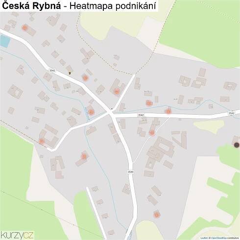 Česká Rybná - mapy | Kurzy.cz
