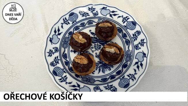 Ořechové košíčky