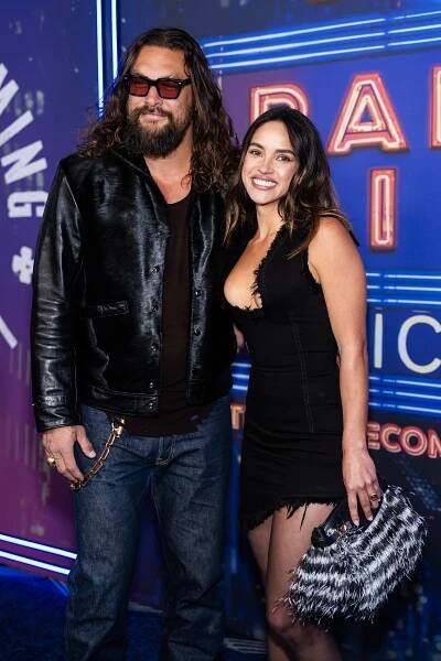 Jason Momoa and Adria Arjona