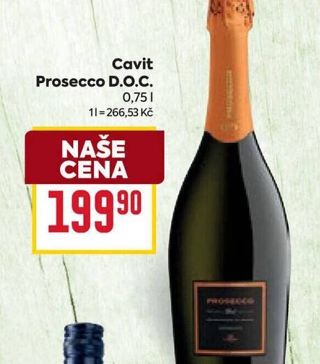 Prosecco akce a cena Billa – říj 2025