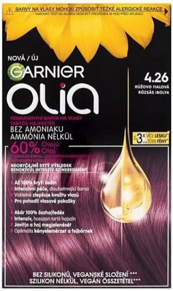 Garnier Olia barva na vlasy 4.26 Růžovo fialová