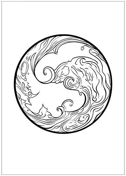 Free Printable yin_yang_coloring_pages_8