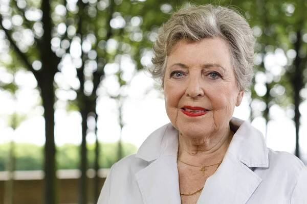 Marie-Luise Marjan: Sie wurde 1940 geboren und erlebte die letzten Kriegsjahre als Kleinkind.